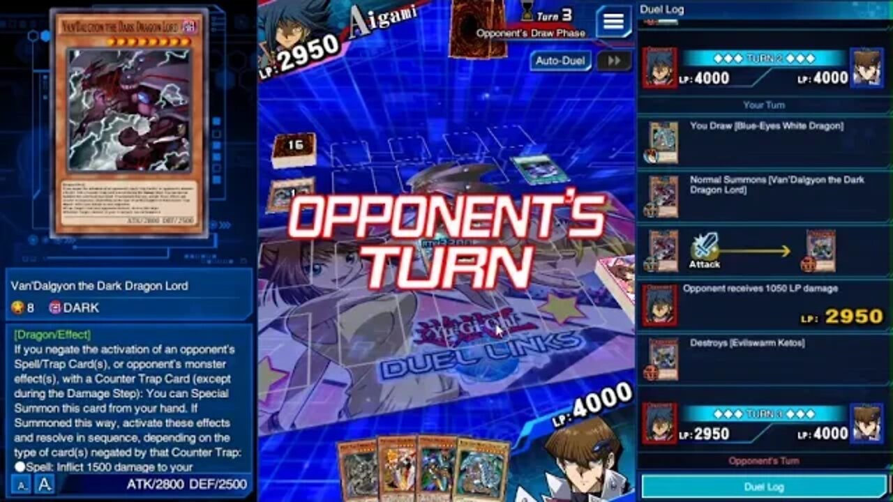 YuGiOh Duel Links - How to Farm Aigami LV50 - Get Ultra Rare Card!!!