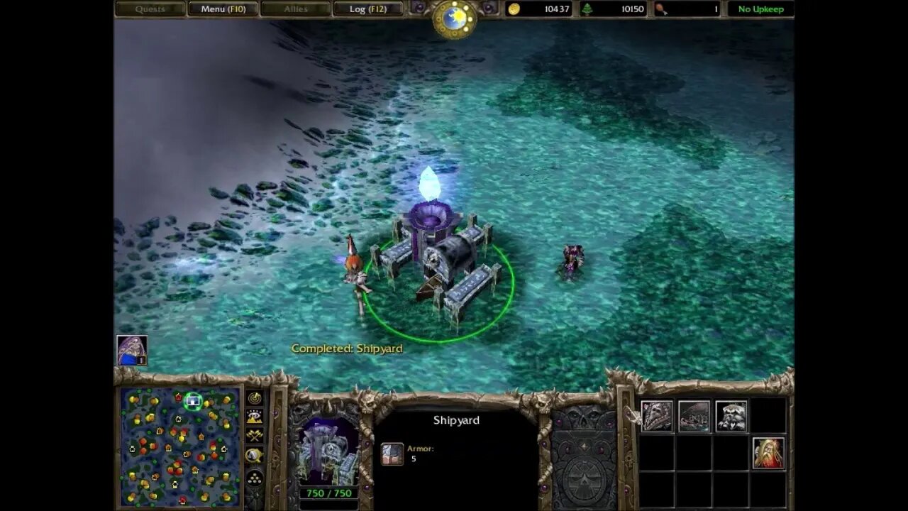 Warcraft 3 Classic: Zul'Drak Shipyard