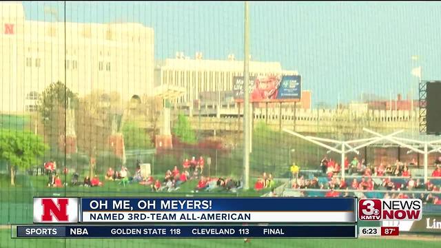 Jake Meyers Named 3rd-Team All-American