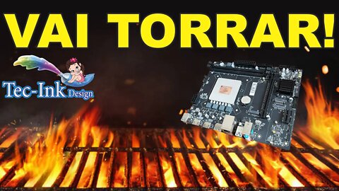 Teste De Desempenho E Temperatura Do Kit Hm570 C/ Processador i7 11800h | Realmente Impressionante !