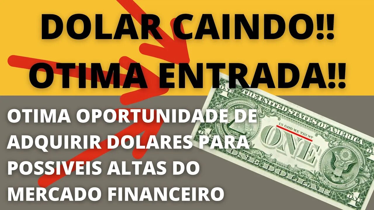 Mais uma vez #dolar caindo!! Ótima entrada para compras!! - 169