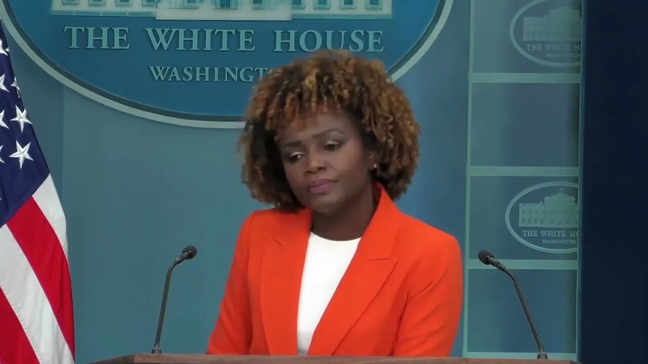 Karine Jean-Pierre Reiterates Biden "Is Not Going To Pardon His Son"
