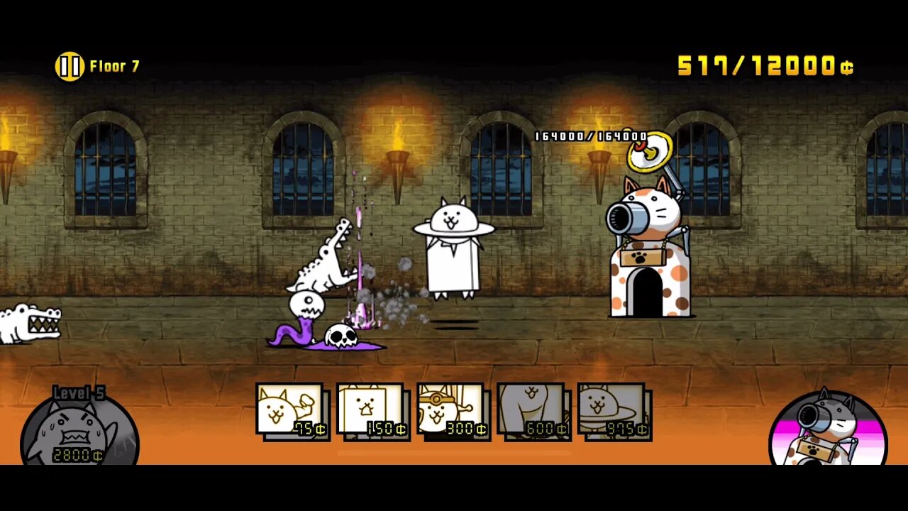 The Battle Cats - Heavenly Tower - Floor 7