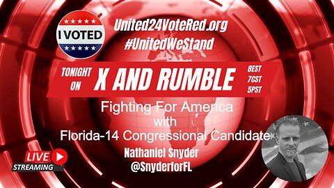 @United24VoteRed Welcomes Nathaniel Snyder