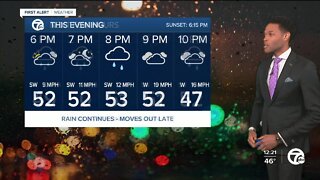 More rain before temps tumble