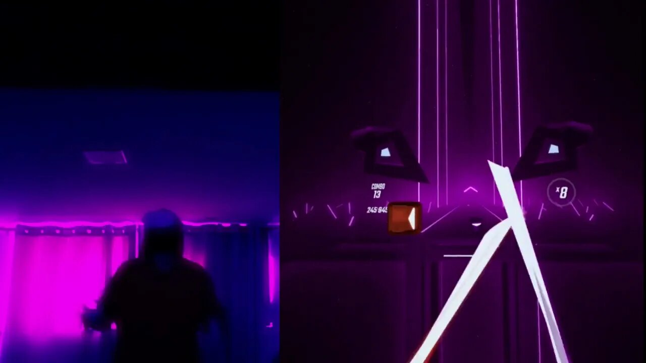 Custom Beat Saber Map: Get Up by D12 - Chopped & Screwed (Made with Beat Sage)