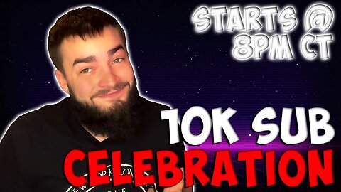 I passed out DRUNK on stream.. 10k subs celebration!