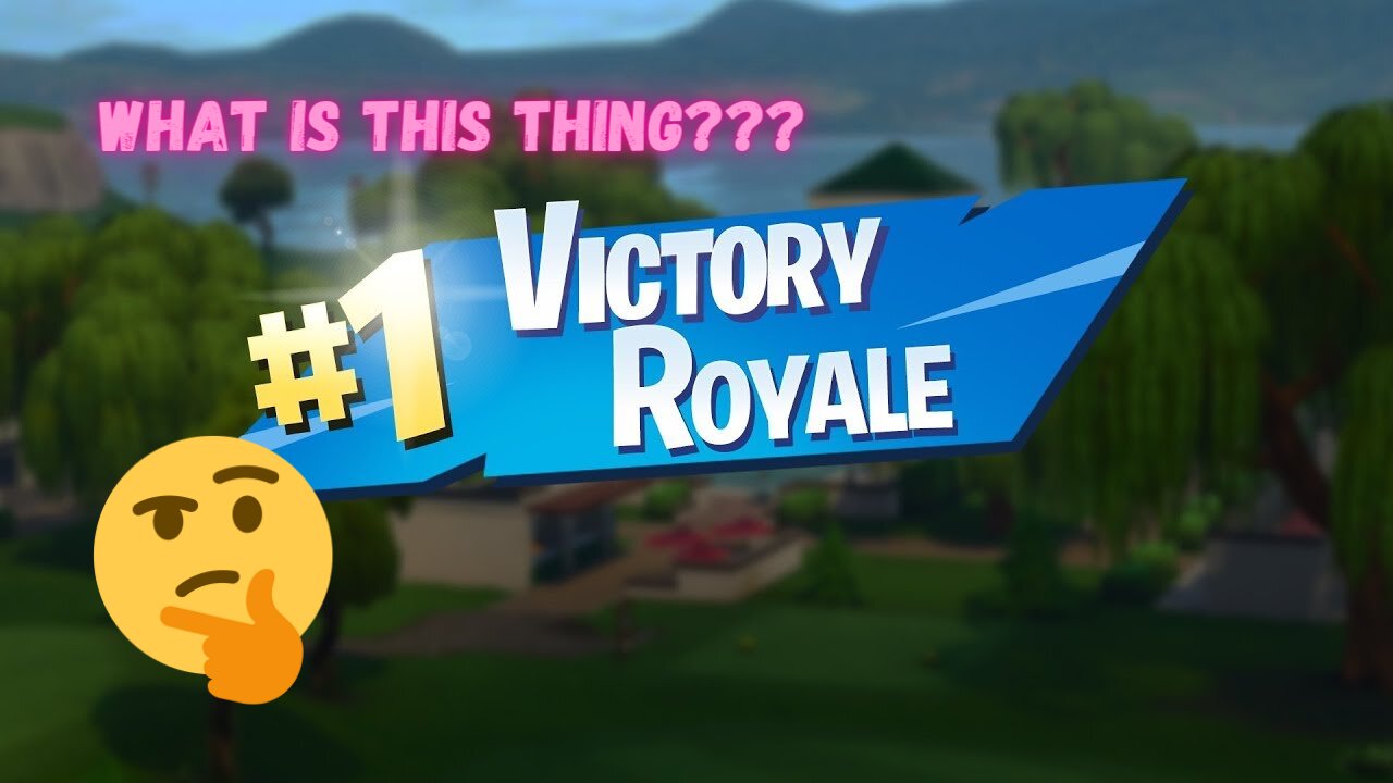 IT'S BEEN A WHILE SINCE I'VE SEEN ONE OF THESE! - Fortnite Battle Royale