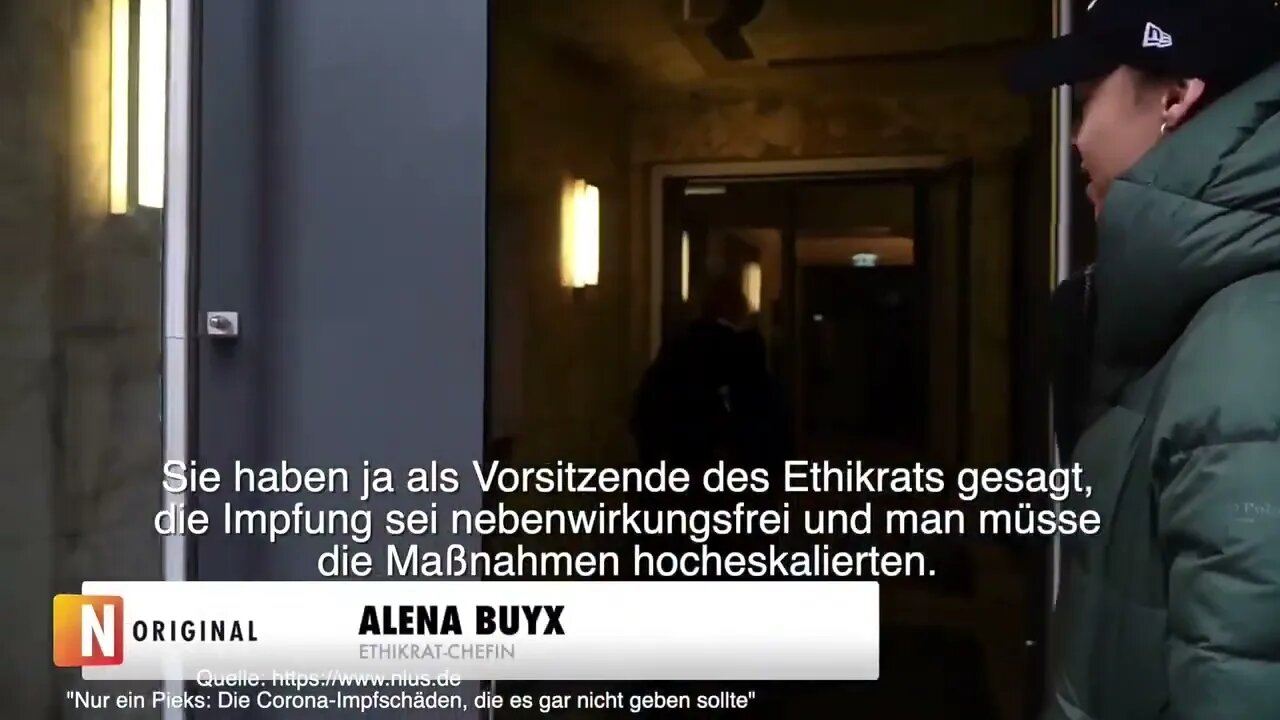 Alena Buyx weigerte sich, die Frage von Giovanna Winterfeldt zu beantworten | ETHIKRat