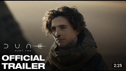 Dune part 2 official trailer