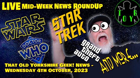 Wednesday Live News Stream - TOYG! News - 4th October, 2023