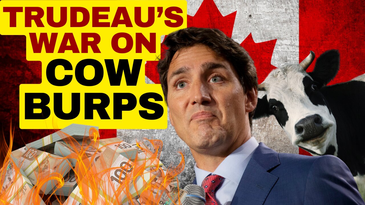 TRUDEAU'S Pointless War On Cow Burps #trudeaumustgo