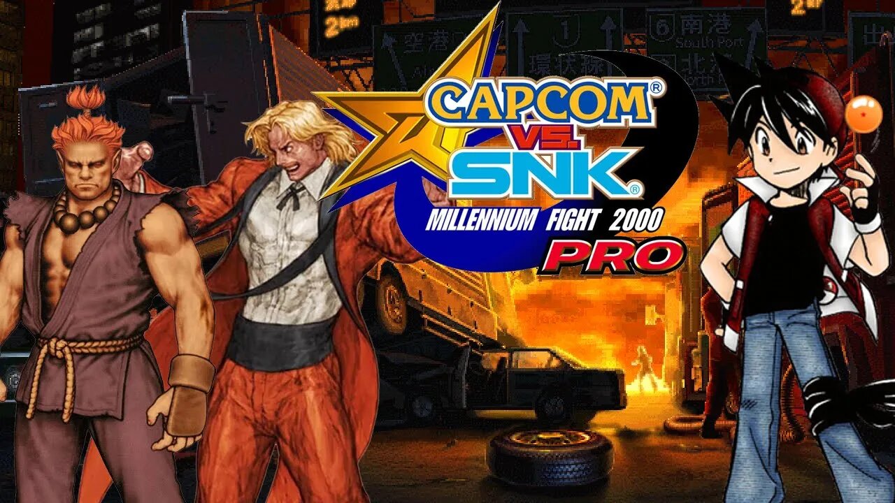 Capcom vs. SNK: Millennium Fight 2000 - Rugal Bernstein e Akuma