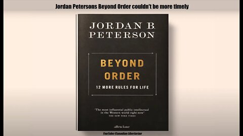 Jordan Petersons Beyond Order couldn't be more timely