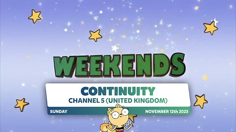 Channel 5 (UK) - Short Continuity (12th November 2023)