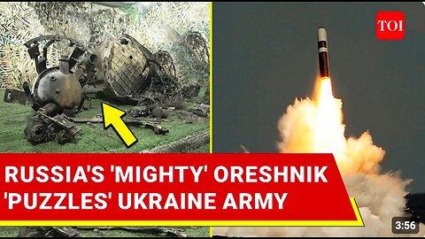 Oreshnik Stumps Ukraine Army; First Footage Of Never-Seen-Before Russian IRBM | Watch