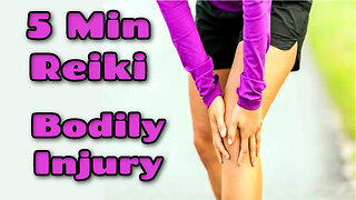 Reiki For Bodily Injury l 5 Minute Session l Healing Hands Series ✋✨🤚