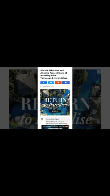 Bitcoin, Ethereum and Altcoins Present Signs of Incoming Price Turnaround #cryptomash #ytshorts