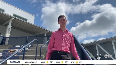 Wharton High School senior Justin Scott is an inspirational star in school and on TikTok