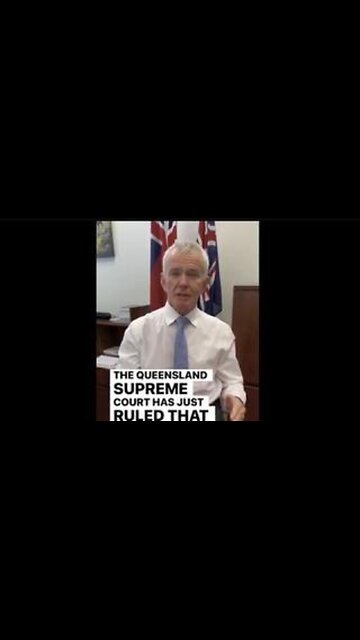 The Queensland Supreme Court in Australia has declared COVID Vaccine Mandates for QLD police and par