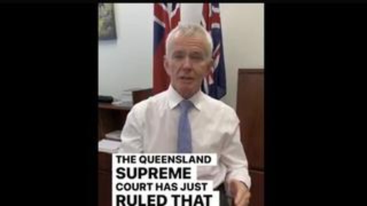 The Queensland Supreme Court in Australia has declared COVID Vaccine Mandates for QLD police and par