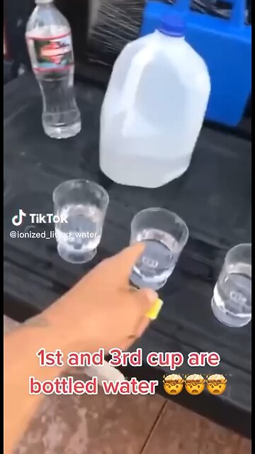 Bottle water vs tea bags