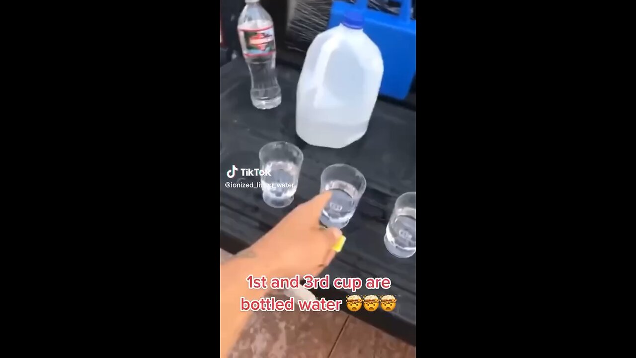 Bottle water vs tea bags