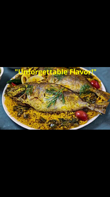 Unforgettable Fennel and Saffron Fish kabsa Recipe