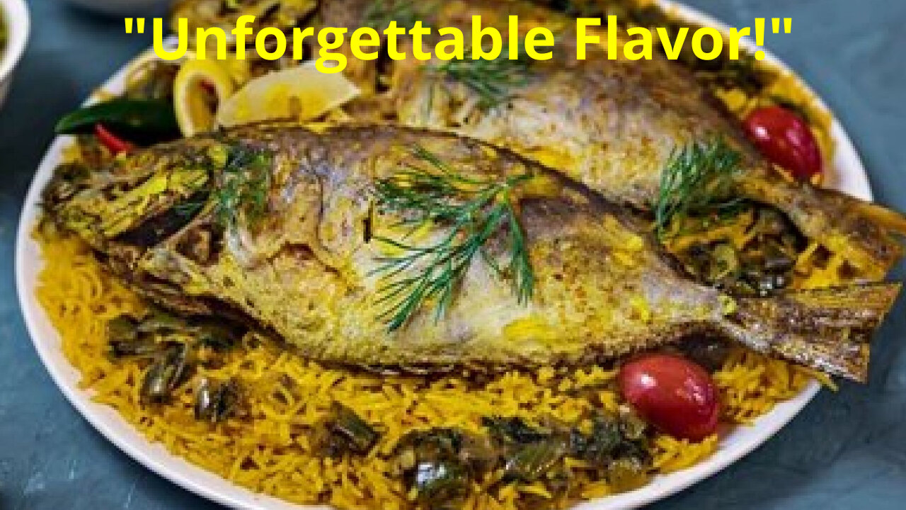 Unforgettable Fennel and Saffron Fish kabsa Recipe