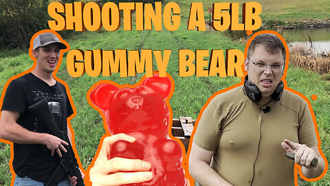 We Shoot a Giant Gummy Bear and It’s DISGUSTING!