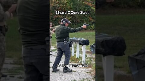 Just because!! 25 Yard C Zone Steel! #podcast #shooting #training