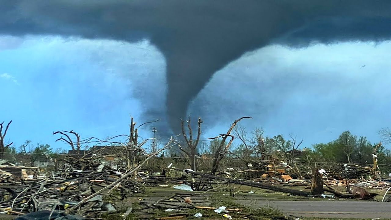 EF-3 TORNADO HITS ANDOVER , KANSAS APR 29, 2022