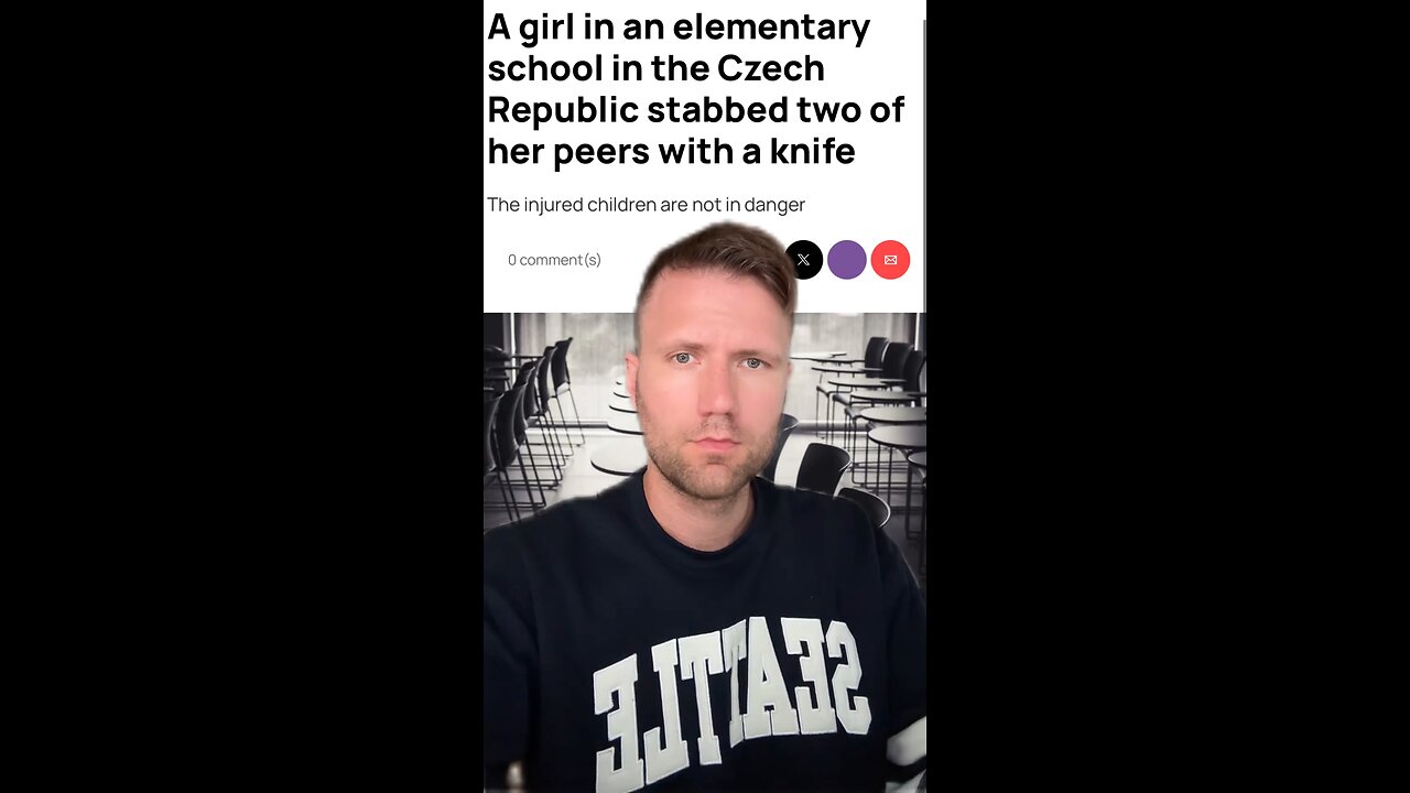 A girl stabbed two of her peers with a knife at a school . Is your child safe today ?