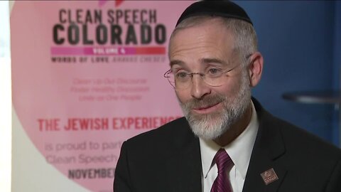 Colorado Rabbi launches Clean Speech Colorado Campaign amid spike in anti-Semitic rhetoric