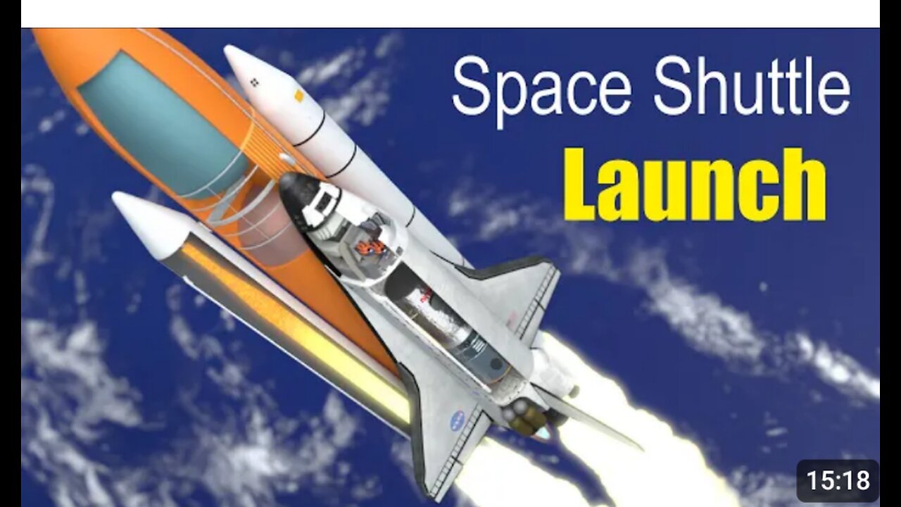 How did the Space Shuttle launch work?