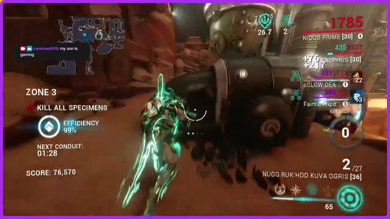 war frame