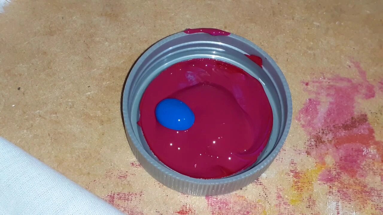 Como fazer a cor Pitaya com tinta de tecido