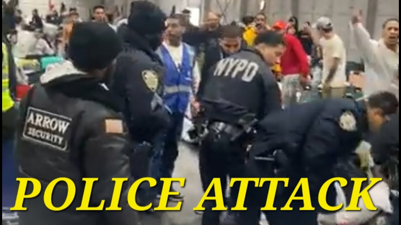 Illegal migrants ATTACKED NYPD again!!!