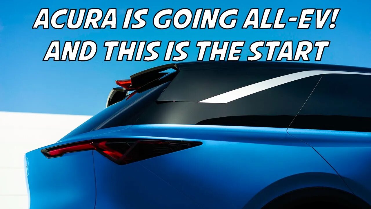 ACURA has stopped development on Internal Combustion Engines!