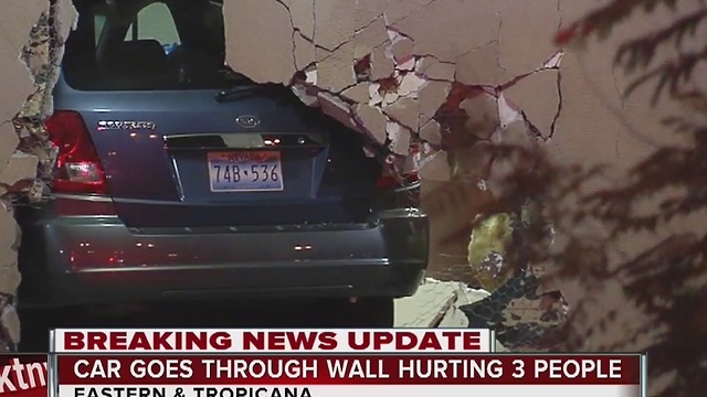 Elderly woman drives van through Burlington Coat Factory wall