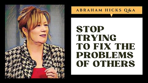 Stop Trying To Fix The Problems of Others