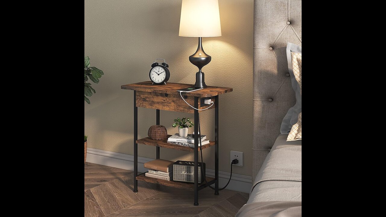 Flip Top Side Table