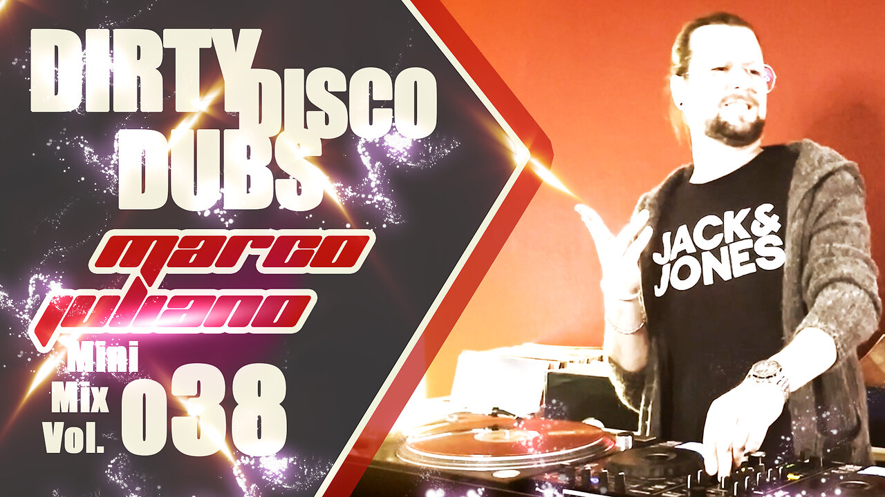 038 | DIRTY DISCO DUBS | Marco Juliano Mini Mix Series | Vinyl Only