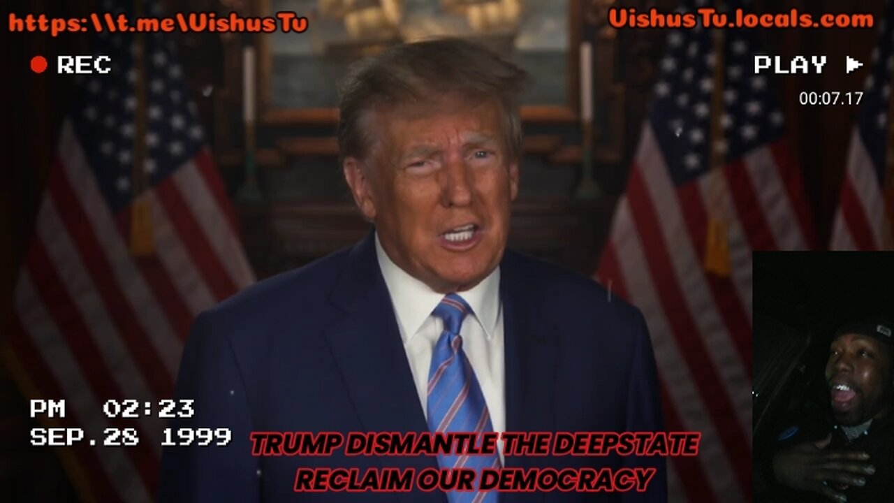 Trump Dismantle The Deepstate Reclaim Our Democracy... #VishusTv 📺