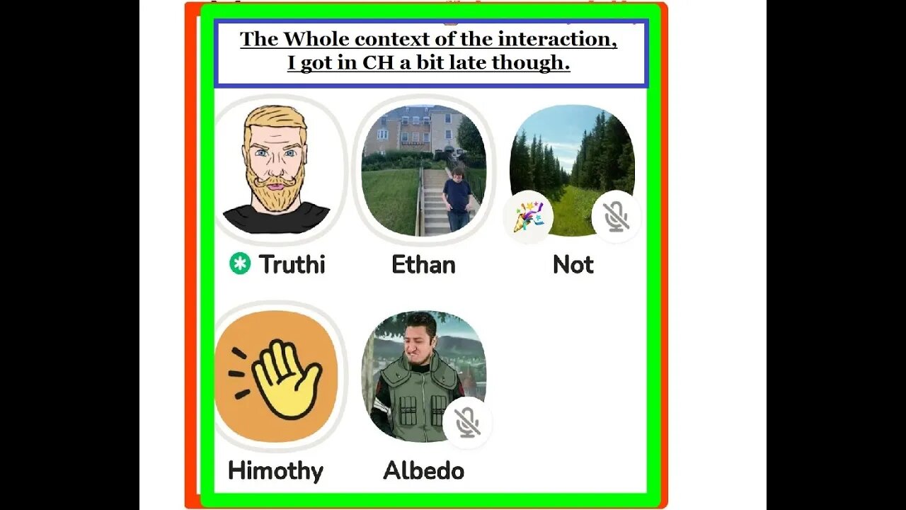 The complete interaction #clubhouse #Darth #Truthiness #Derek_Lee #Coping_Drama