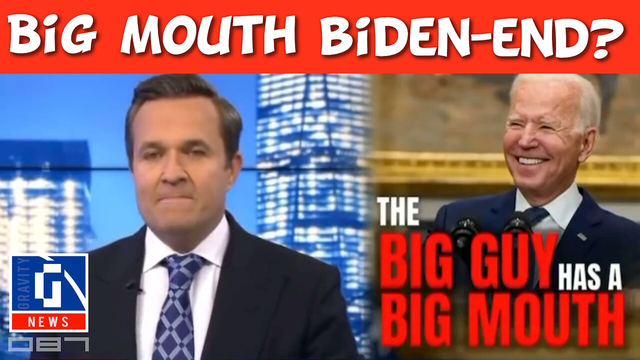 Big Mouth Biden—Going Down?