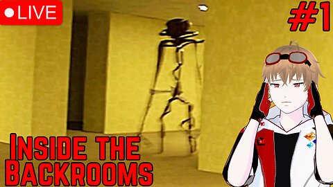 🔴JUMPING IN THE BACKROOMS!【Inside the Backrooms】