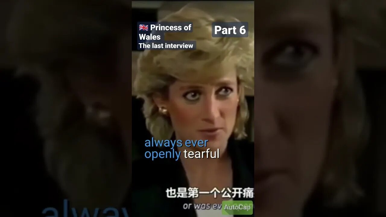 6 Princess of Wales - The last interview