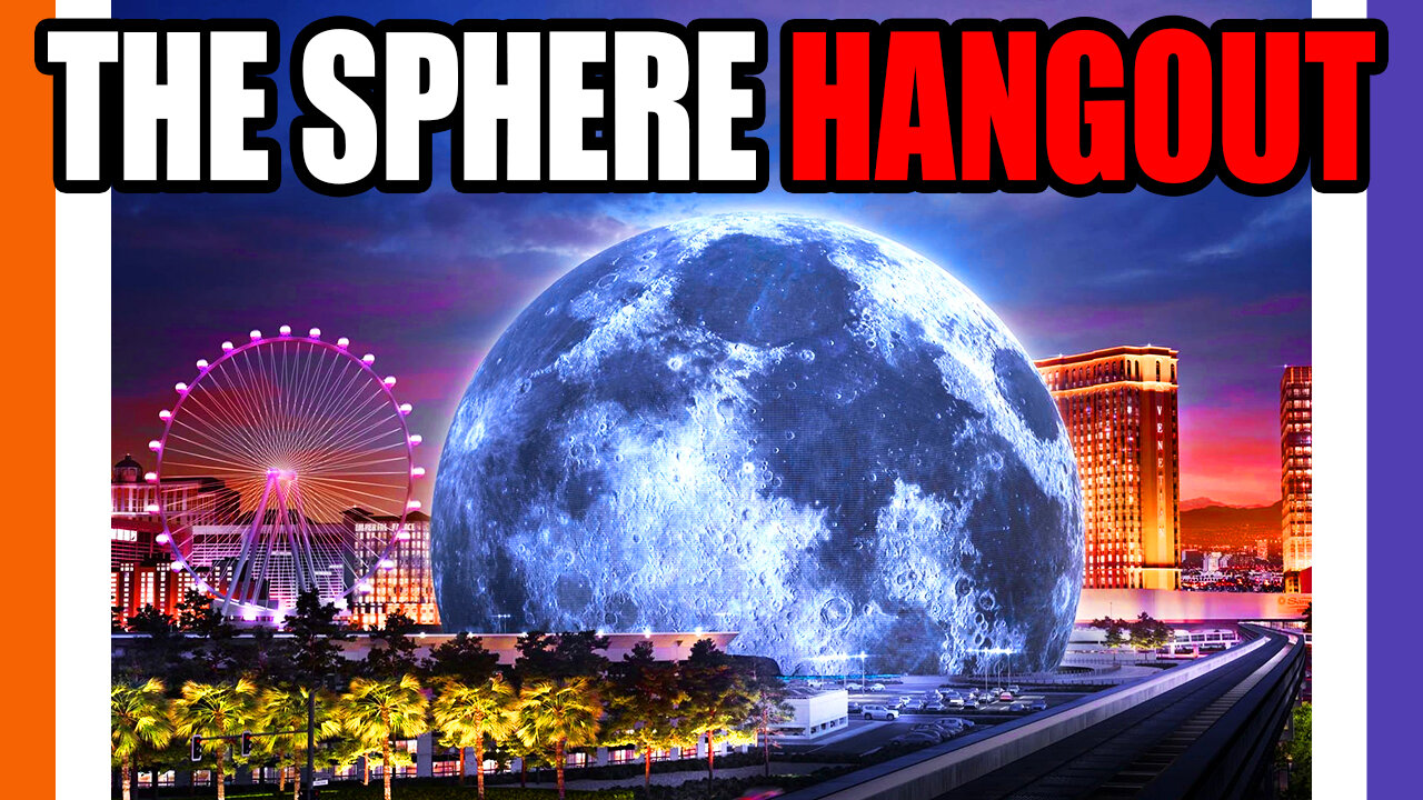 🔴LIVE: Las Vegas Sphere Hangout 🟠⚪🟣