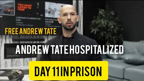 Andrew tate hospitalized